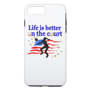 DAS LEBEN IST BESSER AUF DEM GERICHTSHOF USA VOLLE Case-Mate iPhone HÜLLE