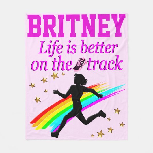 DAS LEBEN IST BESSER AUF DEM PERSONALISIERTEN BLAN FLEECEDECKE (Vorderseite)