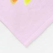 DAS LEBEN IST BESSER AUF DEM PERSONALISIERTEN BLAN FLEECEDECKE (Ecke)