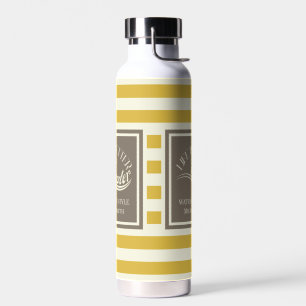 Das Leben ist besser auf dem Wasser SUP Sport Trinkflasche