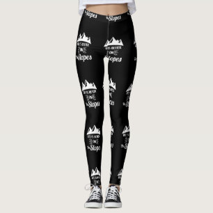 Das Leben ist besser auf den Pisten Ski & Snow Leggings