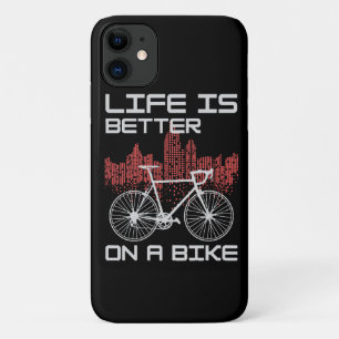 Das Leben ist besser auf einem Fahrrad Case-Mate iPhone Hülle