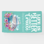 Das Leben ist besser auf Kreuzfahrt Banner (Horizontal)