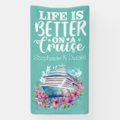 Das Leben ist besser auf Kreuzfahrt Banner (Vertikal)
