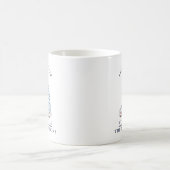 Das Leben ist besser bei der Blue Sailboat Family Kaffeetasse (Mittel)