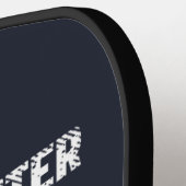 Das Leben ist besser für Flugzeugpiloten Pickleball Schläger (Linke Seite)