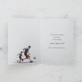 Das Leben ist besser Hand in Hand mit Vater Happy  Karte (Innenseite)