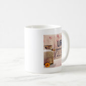 Das Leben ist besser im Land Zitat mit Milch kann Kaffeetasse (VorderseiteRechts)