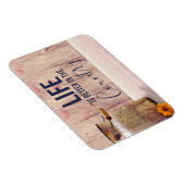 Das Leben ist besser im Land Zitat mit Milch kann Magnet (Rechte Seite)