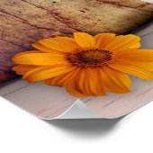 Das Leben ist besser im Land Zitat mit Milch kann Poster (Ecke)