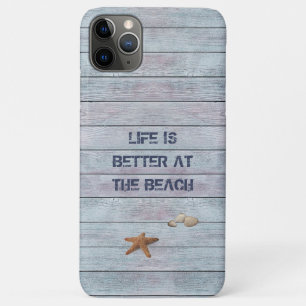 Das Leben ist besser in Beach Custom Phone Case