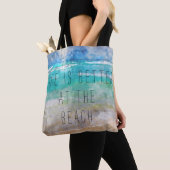 Das Leben ist besser in der BeachCanvas-Tasche Tasche (Von Nahem)