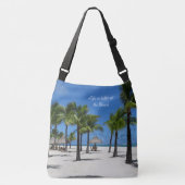 Das Leben ist besser in der Beachtote Tasche (Vorderseite)