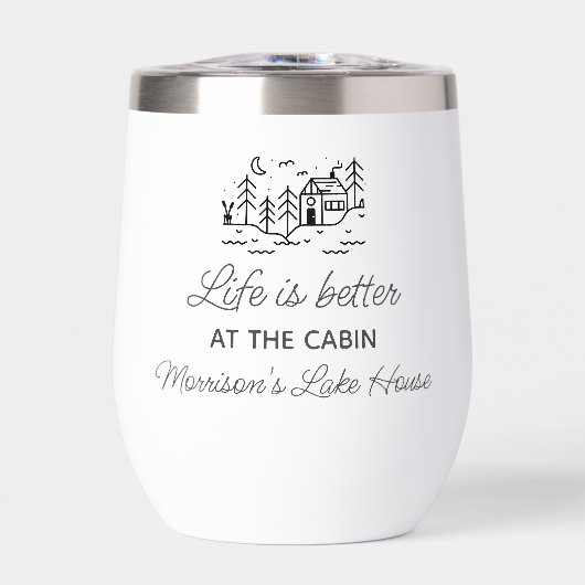 Das Leben ist besser in der Hütte, Fun Lake House (Vorderseite)