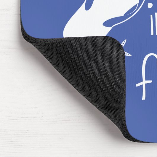 Das Leben ist besser in Flip Flops Mousepad (Ecke)