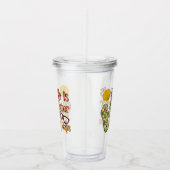 Das Leben ist besser in Flip Flops | Summer Vibes Acryltrinkbecher (Rechts)