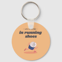 Das Leben ist besser in Laufschuhen