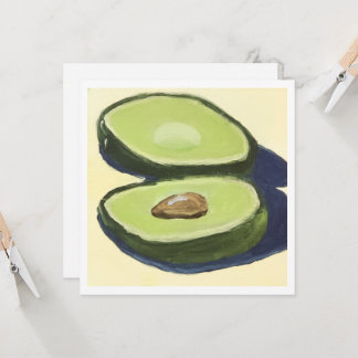 Das Leben ist besser mit Avocados Karte