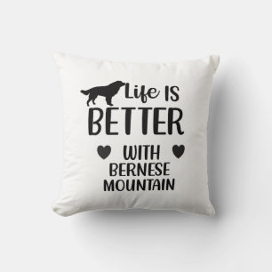 Das Leben ist besser mit Berner Sennenhund, Berner Kissen