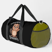Das Leben ist besser mit Bibern Duffle Bag (Rechte Ecke)