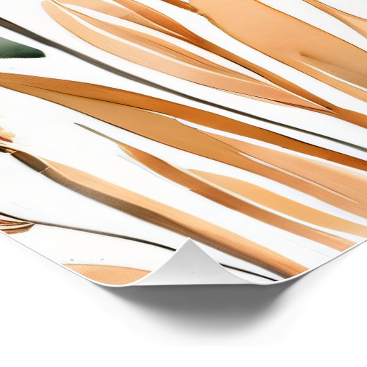 Das Leben ist besser mit Boho Vibes Inspirational Poster (Ecke)