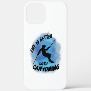 Das Leben ist besser mit Canyoning Canyoneer Wasse Case-Mate iPhone Hülle