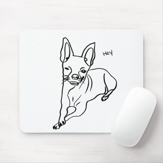Das Leben ist besser mit Chihuahua Mousepad (Mit Mouse)