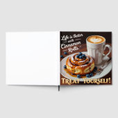 Das Leben ist besser mit Cinnamon Cake Leckerei. Gästebuch (Voll)