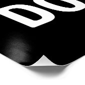 Das Leben ist besser mit Delphinen Poster (Ecke)