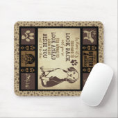 Das Leben ist besser mit dem Beagle Dog Blanket, Mousepad (Mit Mouse)