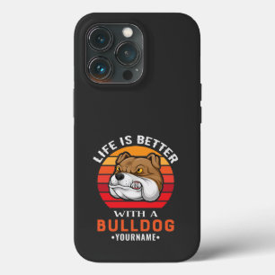 Das Leben ist besser mit dem Bulldoggen Case-Mate iPhone Hülle