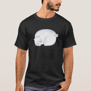 Das Leben ist besser mit dem Eisbären Süße Tier Ku T-Shirt