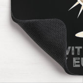 Das Leben ist besser mit dem Heiligen Eucharisten Mousepad (Ecke)