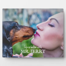 Das Leben ist besser mit dem Hundnamen des benutze