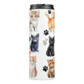 Das Leben ist besser mit dem katzenwärmeren Tumble Thermosbecher (Rückseite)