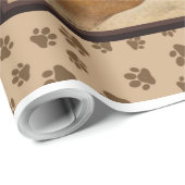 Das Leben ist besser mit der Boxer Fleece Blanket, Geschenkpapier (Rolleneckpunkt)