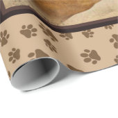 Das Leben ist besser mit der Boxer Fleece Blanket, Geschenkpapier (Rolleneckpunkt)