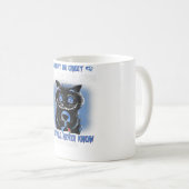Das Leben ist besser mit der Katze Funny Kitten Ca Kaffeetasse (VorderseiteRechts)
