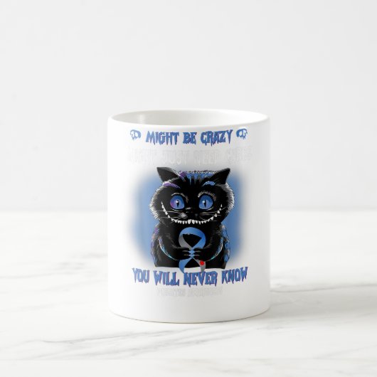 Das Leben ist besser mit der Katze Funny Kitten Ca Kaffeetasse (Mittel)
