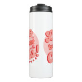 Das Leben ist besser mit der Katzenwärmer Thermosbecher (Vorderseite)