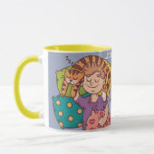 Das Leben ist besser mit der Tasse von Katzen (Links)