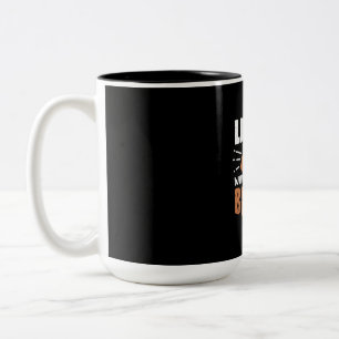 Das Leben ist besser mit einem Beagle Hund Zweifarbige Tasse