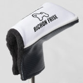 Das Leben ist besser mit einem Bichonfrisch Golf Headcover (3/4 Vorderseite)