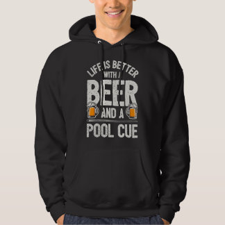 Das Leben ist besser mit einem Bier und einem Bill Hoodie