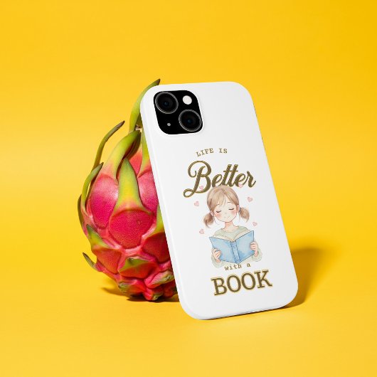 Das Leben ist besser mit einem Buch iPhone-Hülle Case-Mate iPhone Hülle