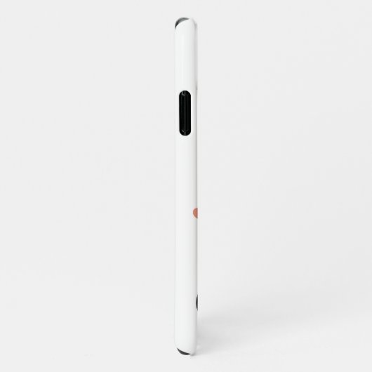 Das Leben ist besser mit einem Cat-Anführungsmotto iPhone Hülle (Rechte Seite)