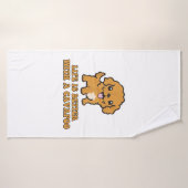 Das Leben ist besser mit einem Cavapoo - Funny Dog Badehandtuch (Badehandtuch)