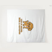 Das Leben ist besser mit einem Cavapoo - Funny Dog Wandteppich (Vorderseite (Horizontal))