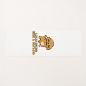 Das Leben ist besser mit einem Cavapoo - Funny Dog Yogamatte (Vorderseite (Horizontal))