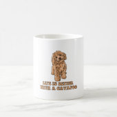 Das Leben ist besser mit einem Cavapoo - Funny Hun Kaffeetasse (Mittel)